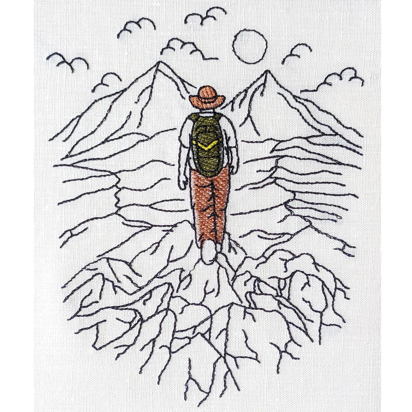 Mountain Adventure - Embroidery design