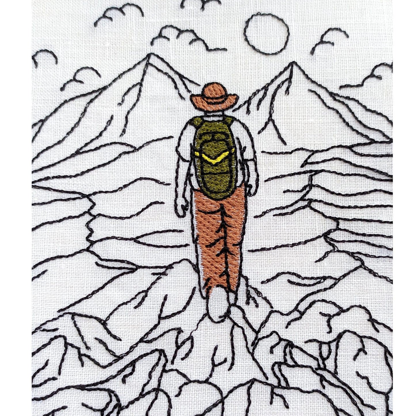 Mountain Adventure - Embroidery design