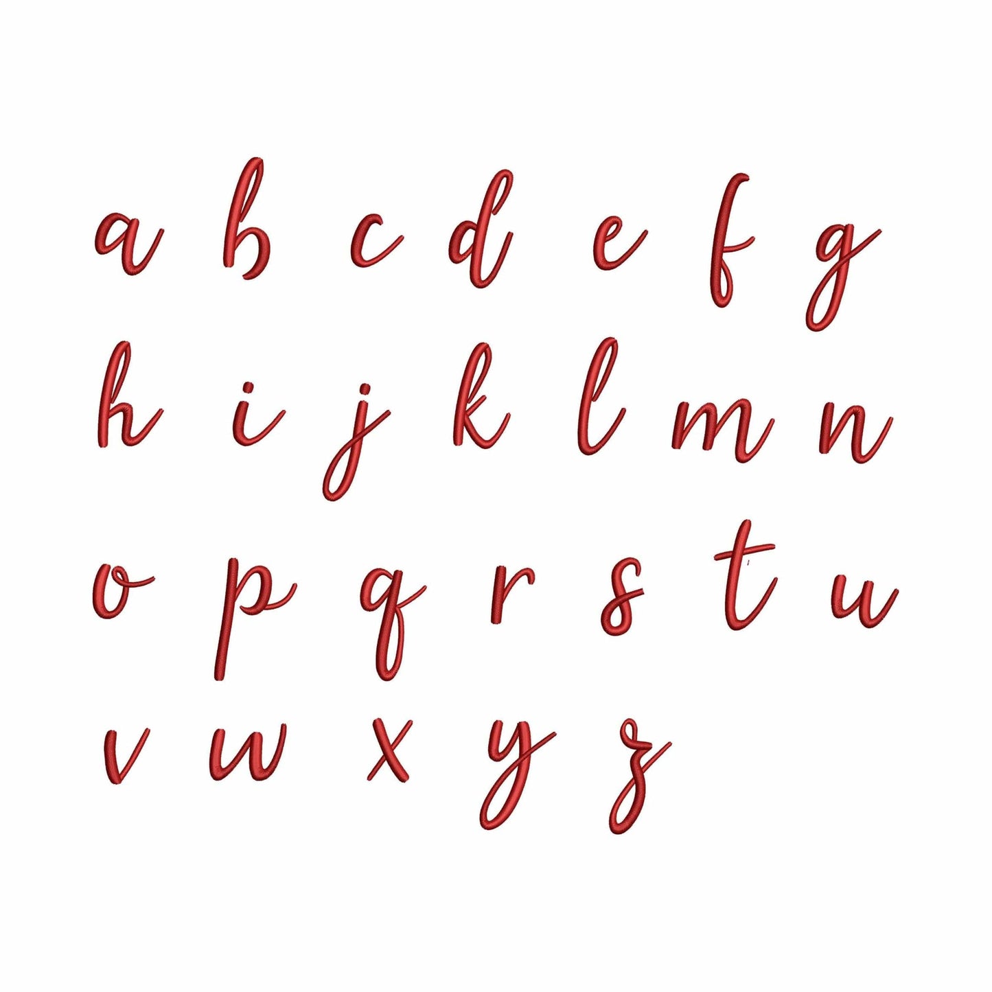 Hello with tails - Embroidery font