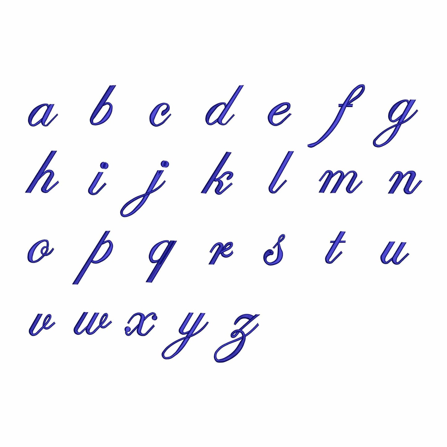 Betty - Embroidery font