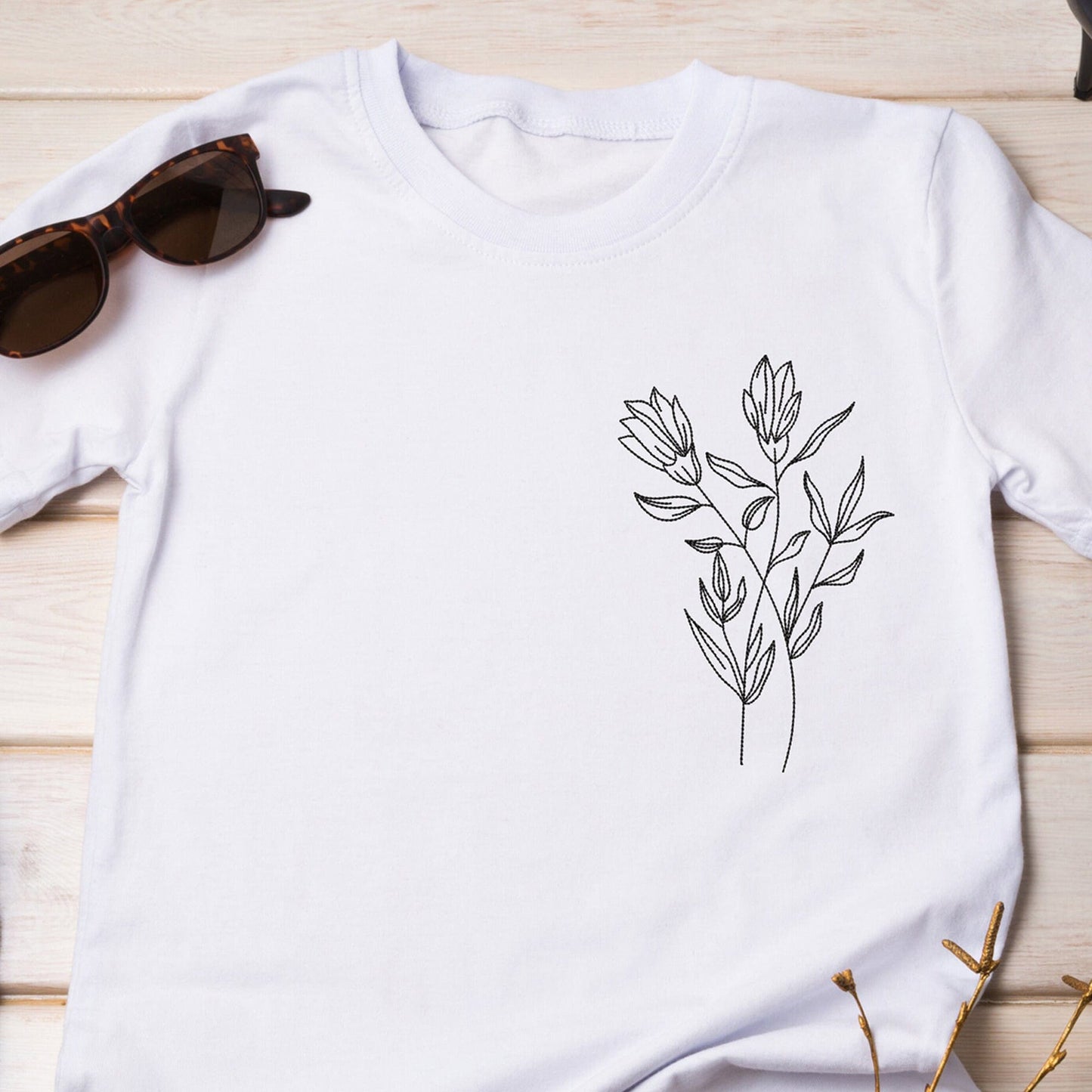 Wild flower - Embroidery design