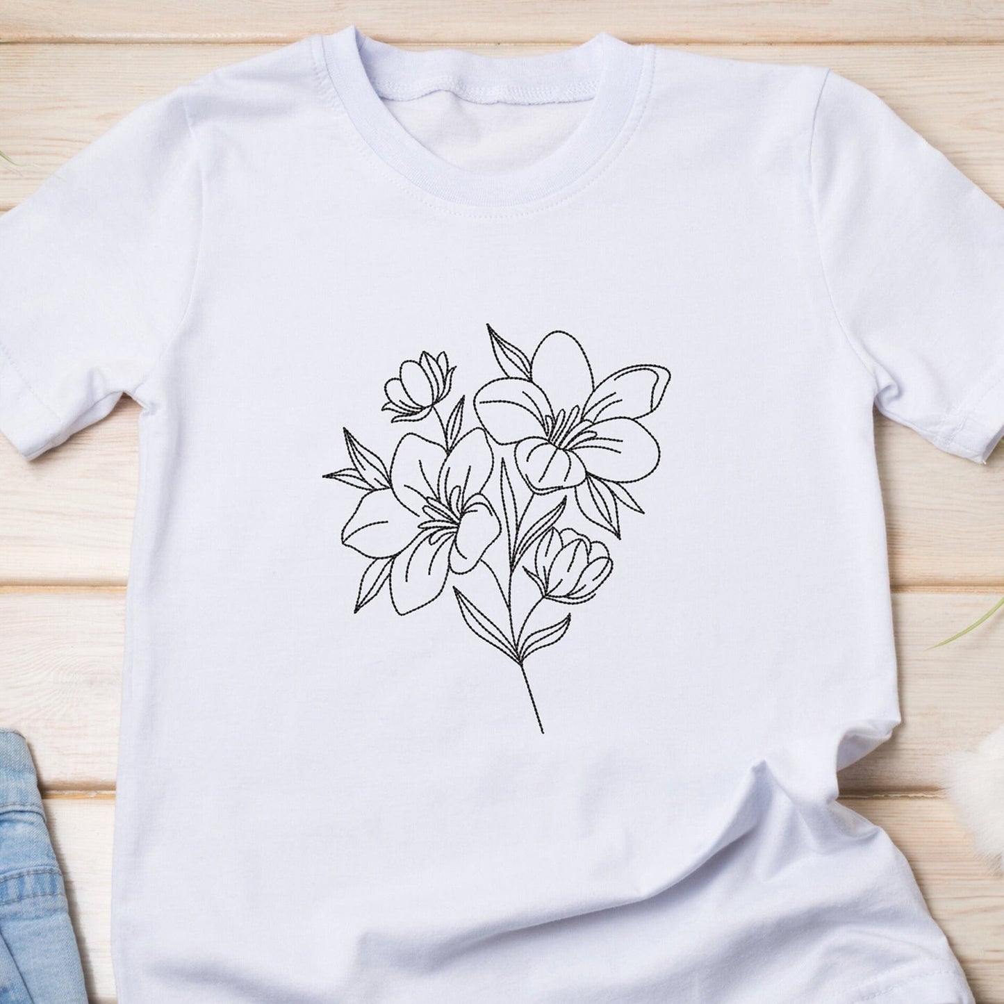 Flower bouquet - Embroidery design