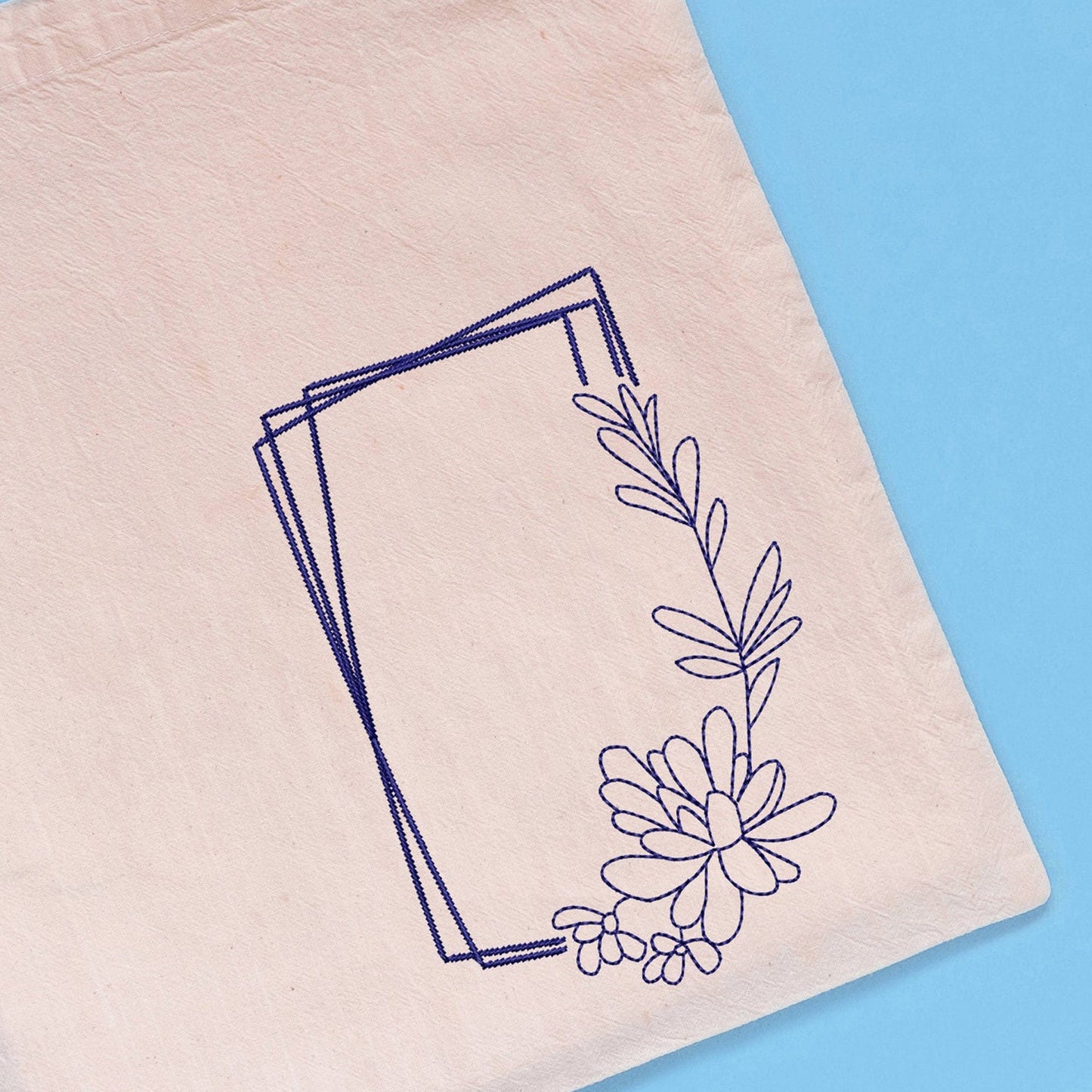 Floral Wreath - Embroidery design