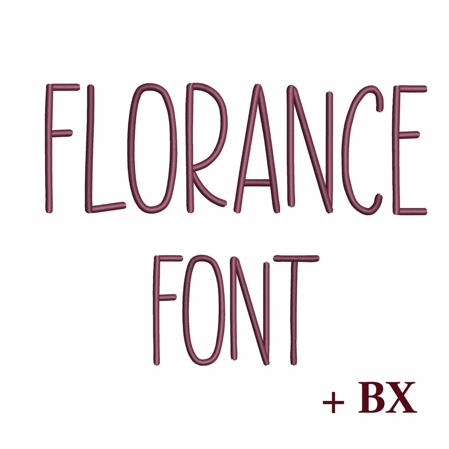 Florance - Farmhouse embroidery font