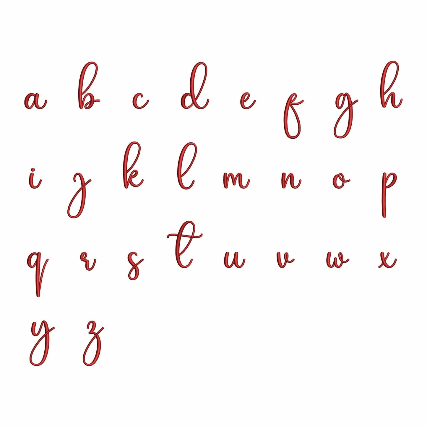 Sophia - Embroidery font