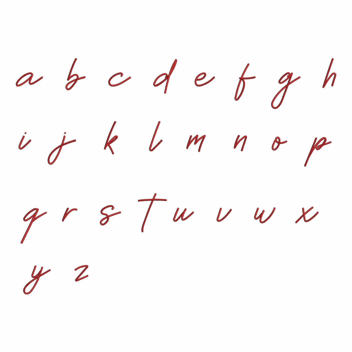 Daisy - Boho embroidery font