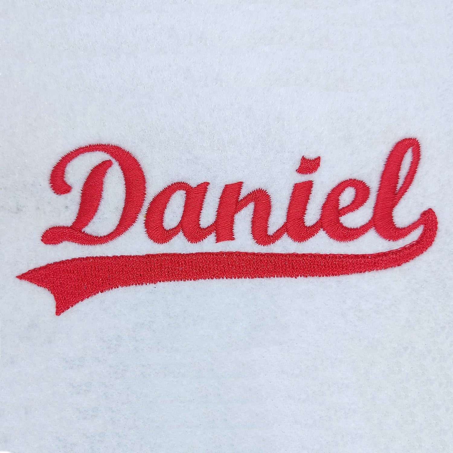 Script embroidery fonts
