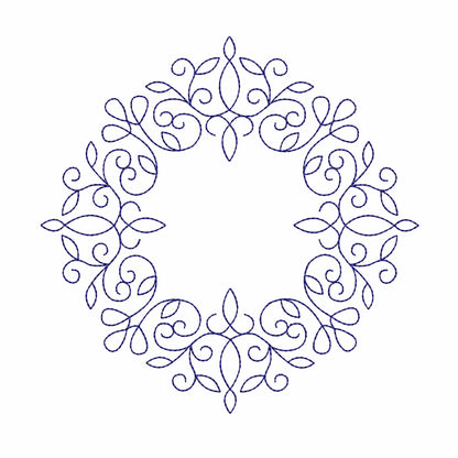 Frame - embroidery design