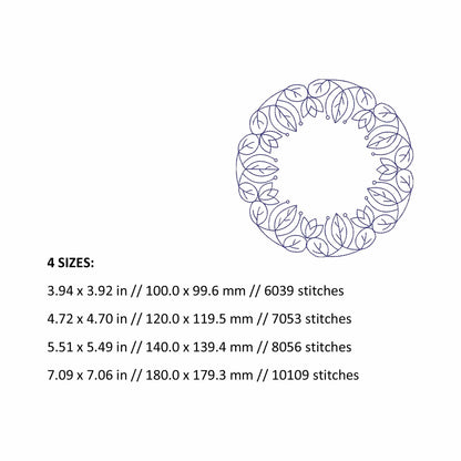 Frame - Embroidery design