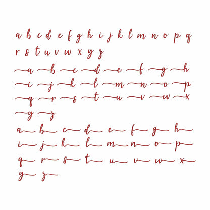 2 Duo embroidery font bundle