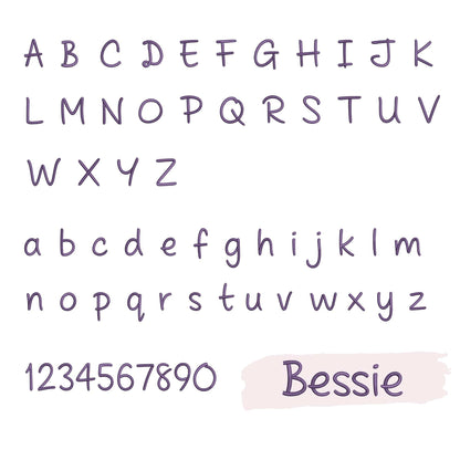 10 Funny embroidery fonts bundle