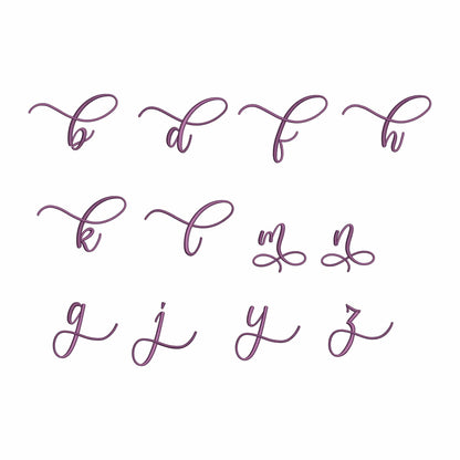Magda - Embroidery font