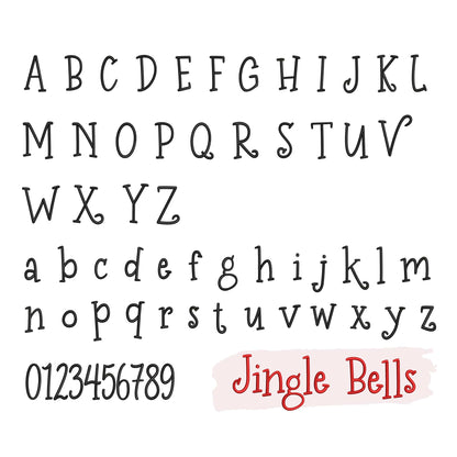 10 Christmas embroidery fonts bundle
