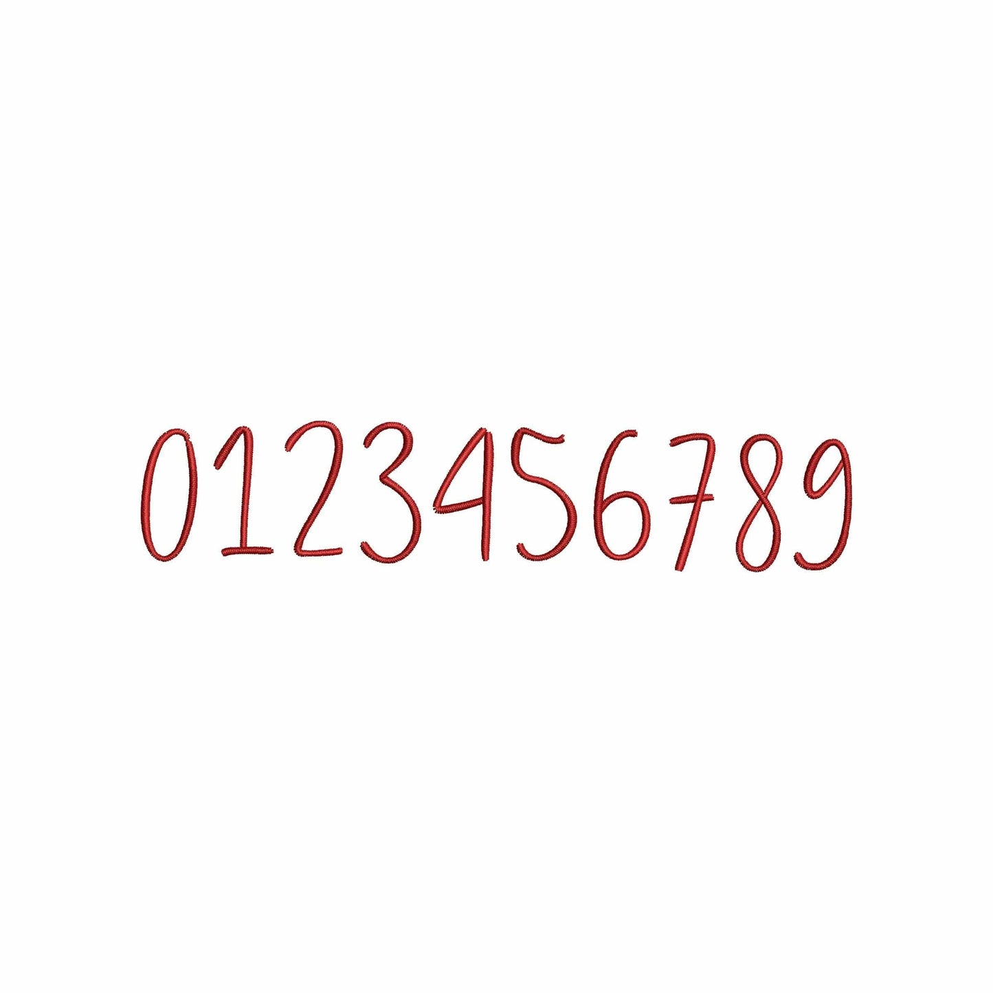 Crazy Day - Embroidery font