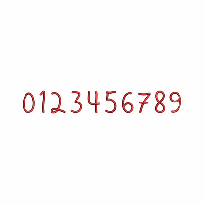 Kiss Me - Embroidery font