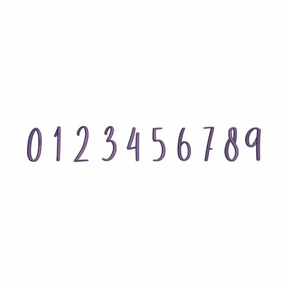 Kiddy - Embroidery font