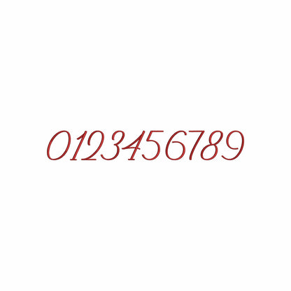 Karen - Embroidery font