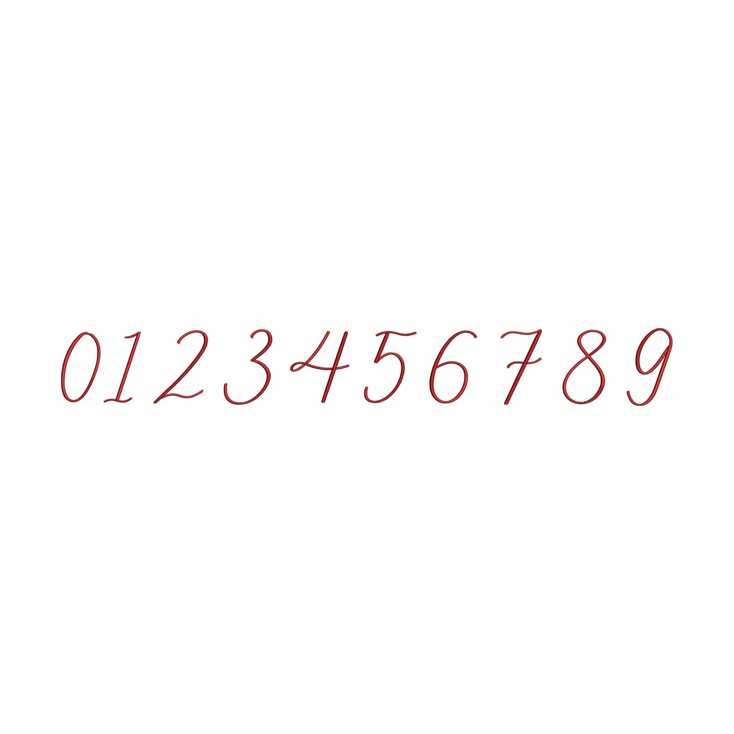 Rosalie - Embroidery font