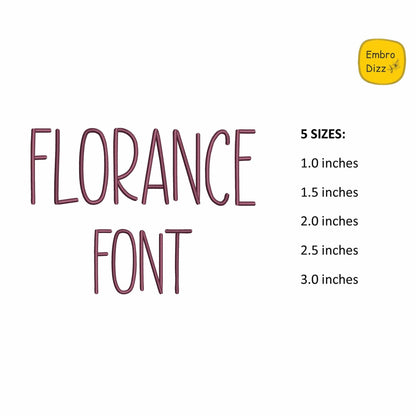 2 Duo embroidery font bundle