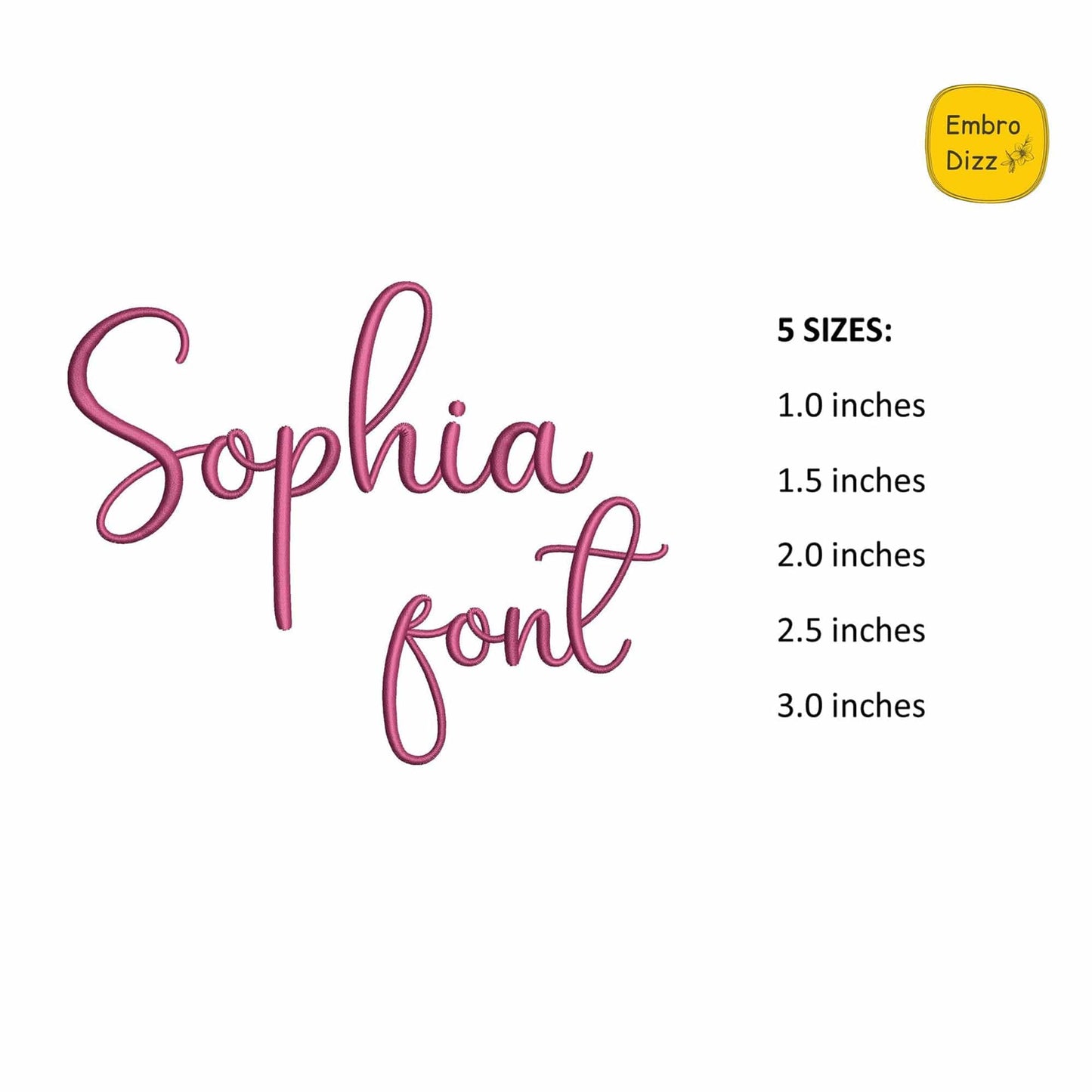 2 Duo embroidery font bundle