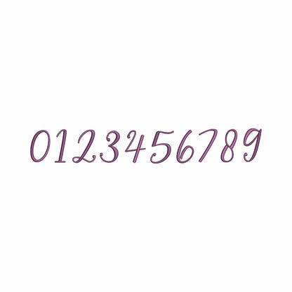 Lovely with tails - Embroidery font