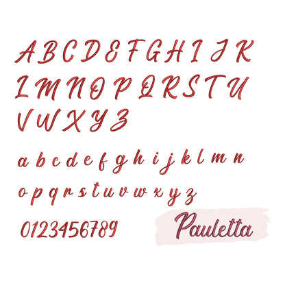 10 Script embroidery fonts bundle