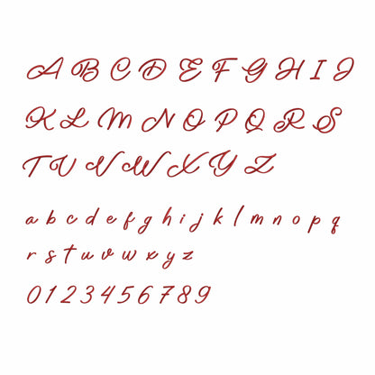 Marilyn - Embroidery font