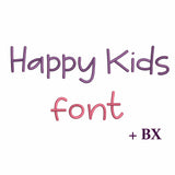 Happy Kids - Embroidery font