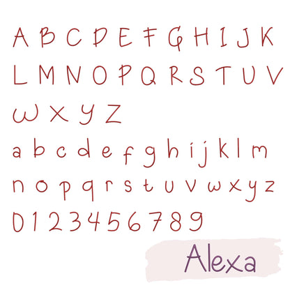 10 Funny embroidery fonts bundle
