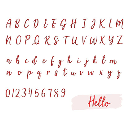 Hello - Embroidery font