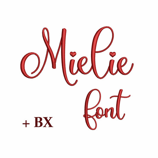 Mielie - Embroidery font