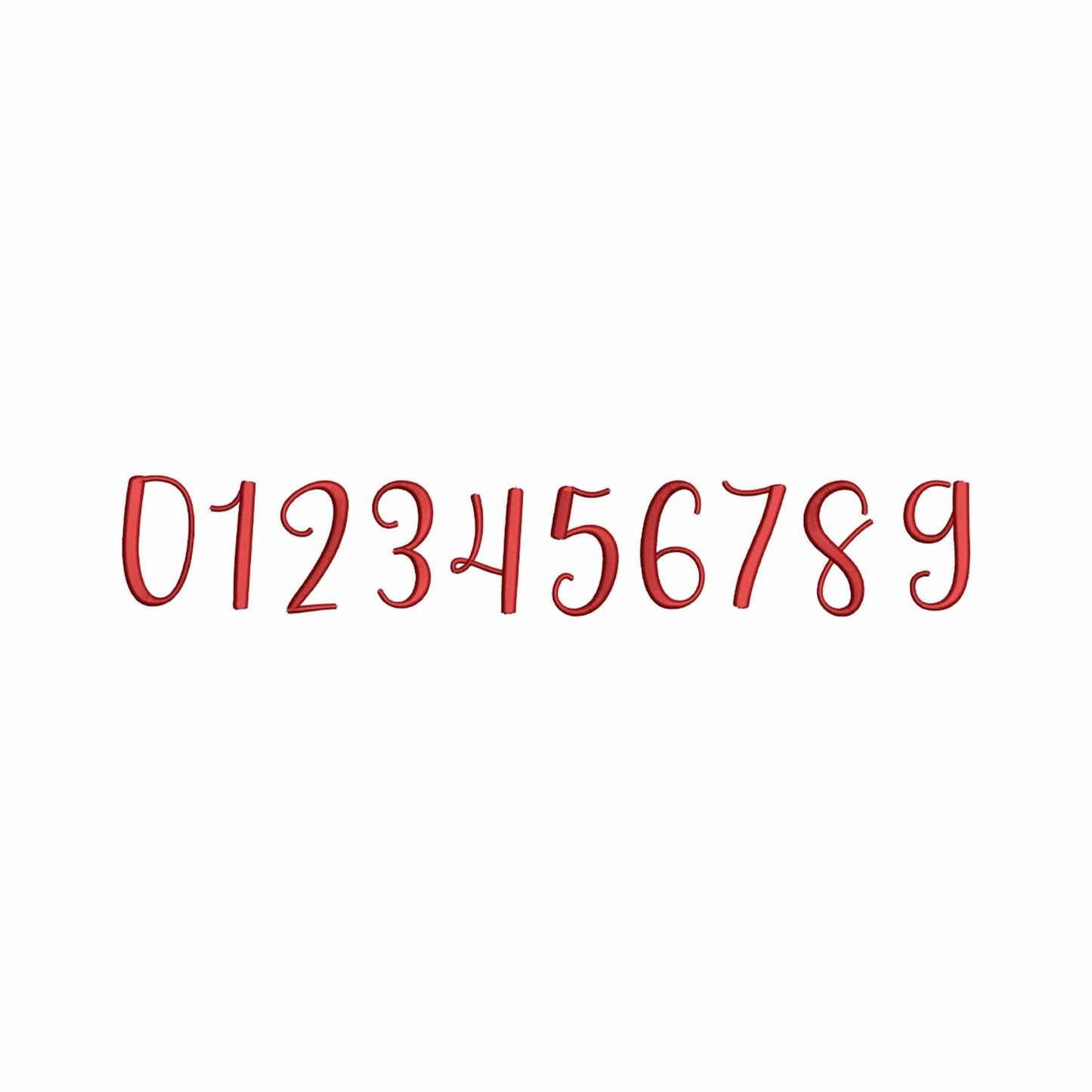 Paulina - Embroidery font
