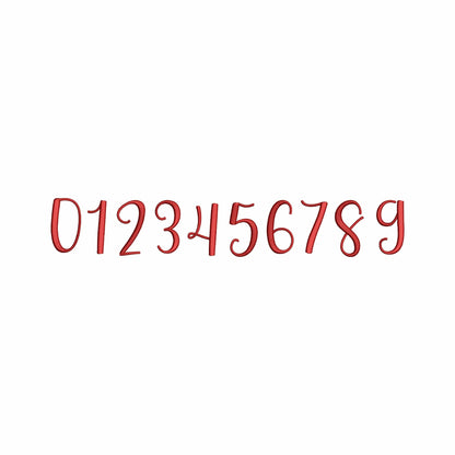 Paulina - Embroidery font