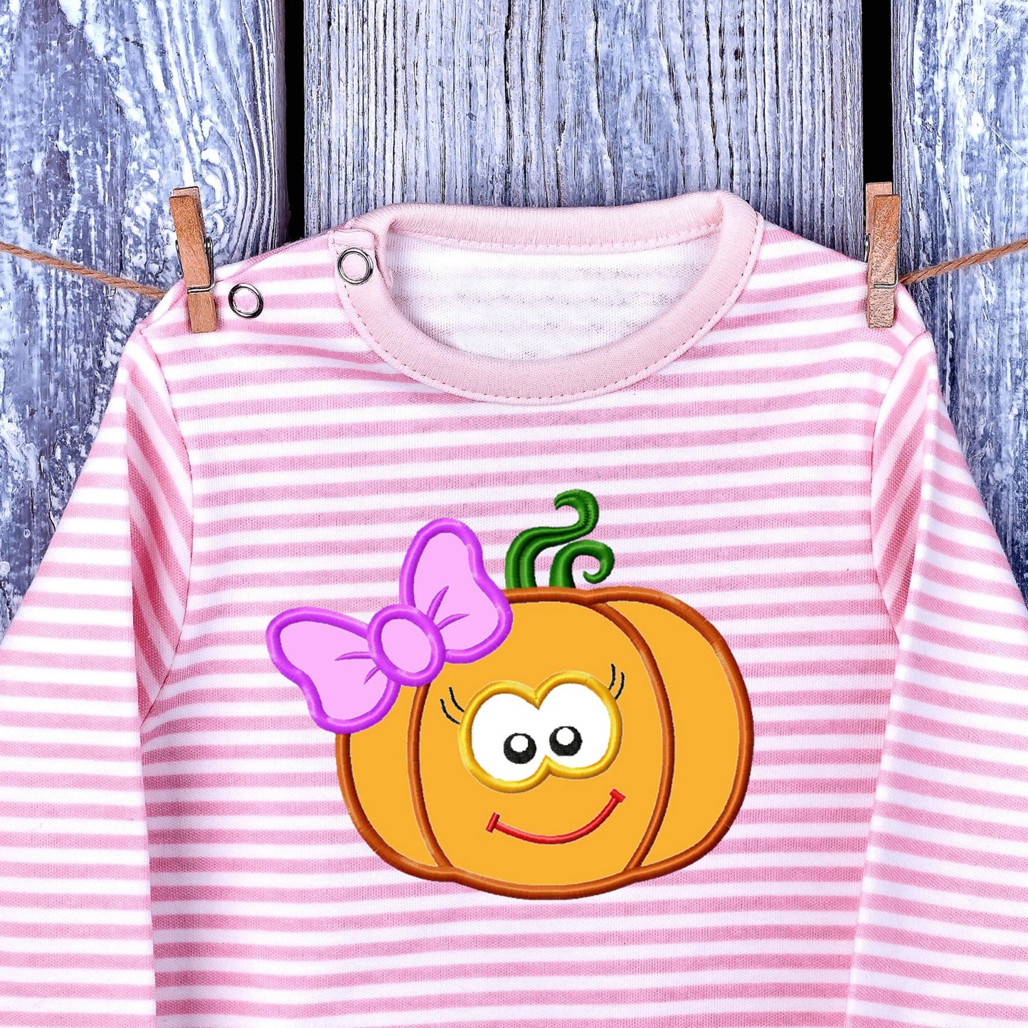 Pumpkin - Applique design