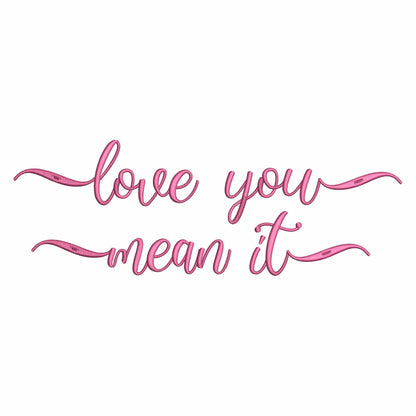 Lovely with tails - Embroidery font
