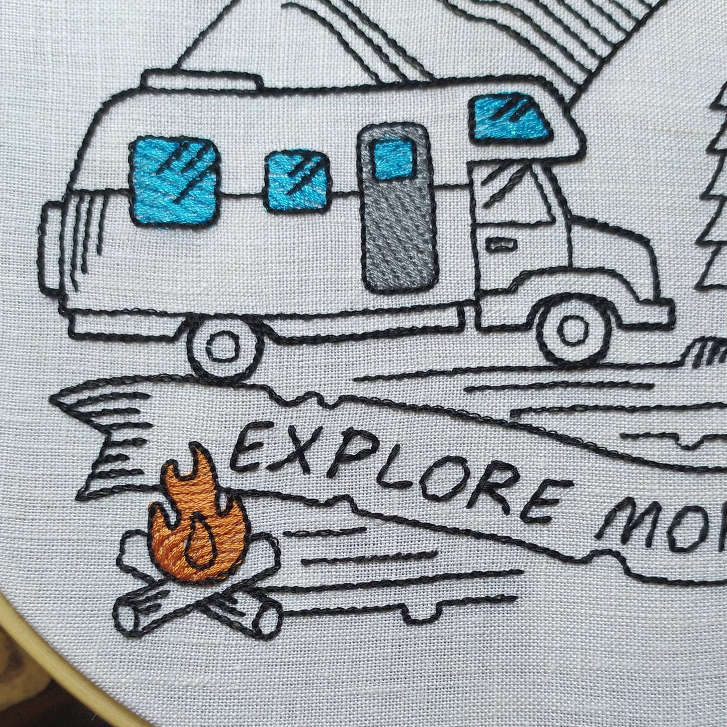 Explore more - Embroidery design