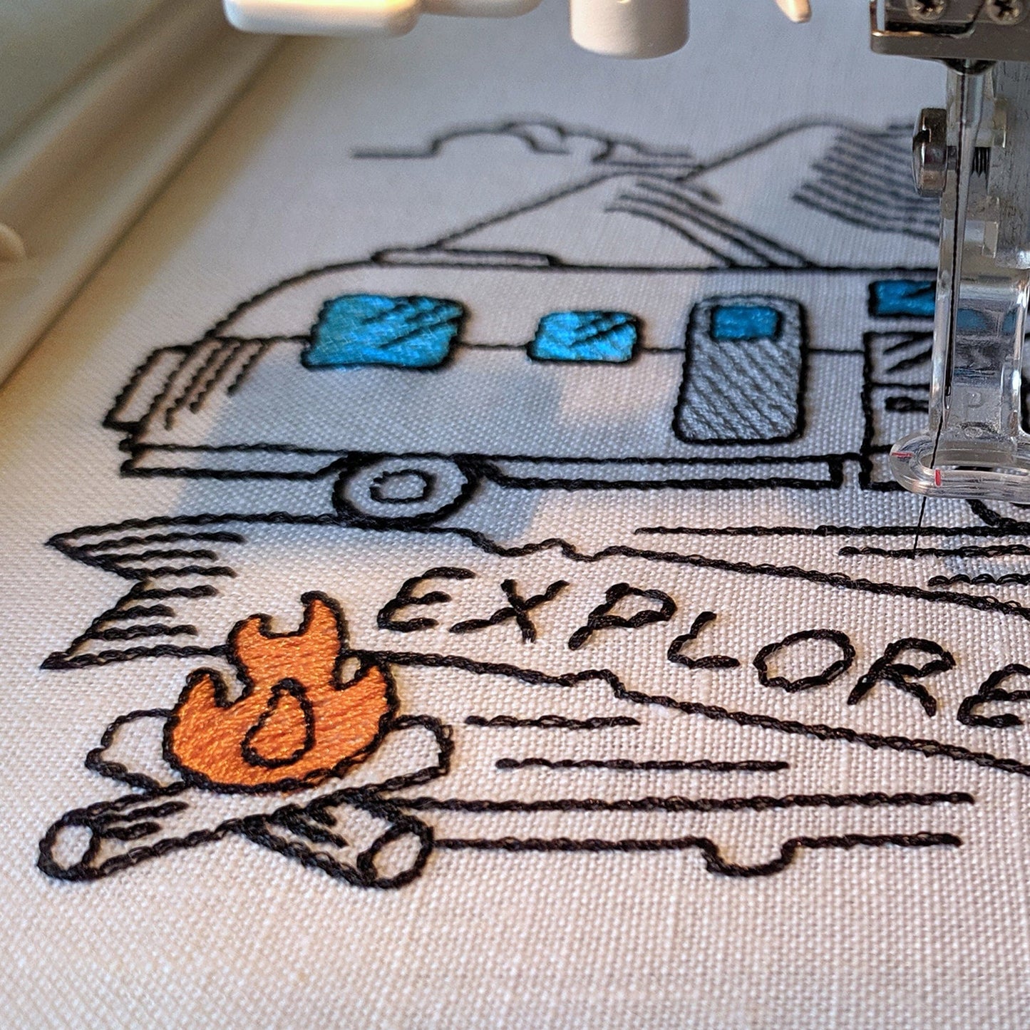 Explore more - Embroidery design