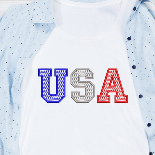 USA - Embroidery design