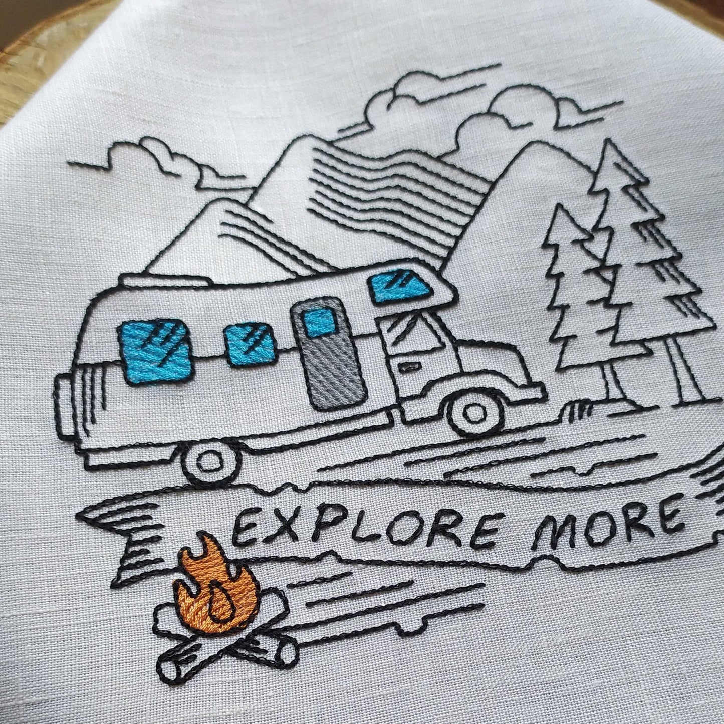 Explore more - Embroidery design