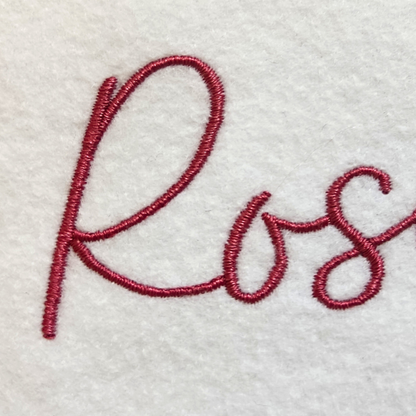 Rosalie - Embroidery font