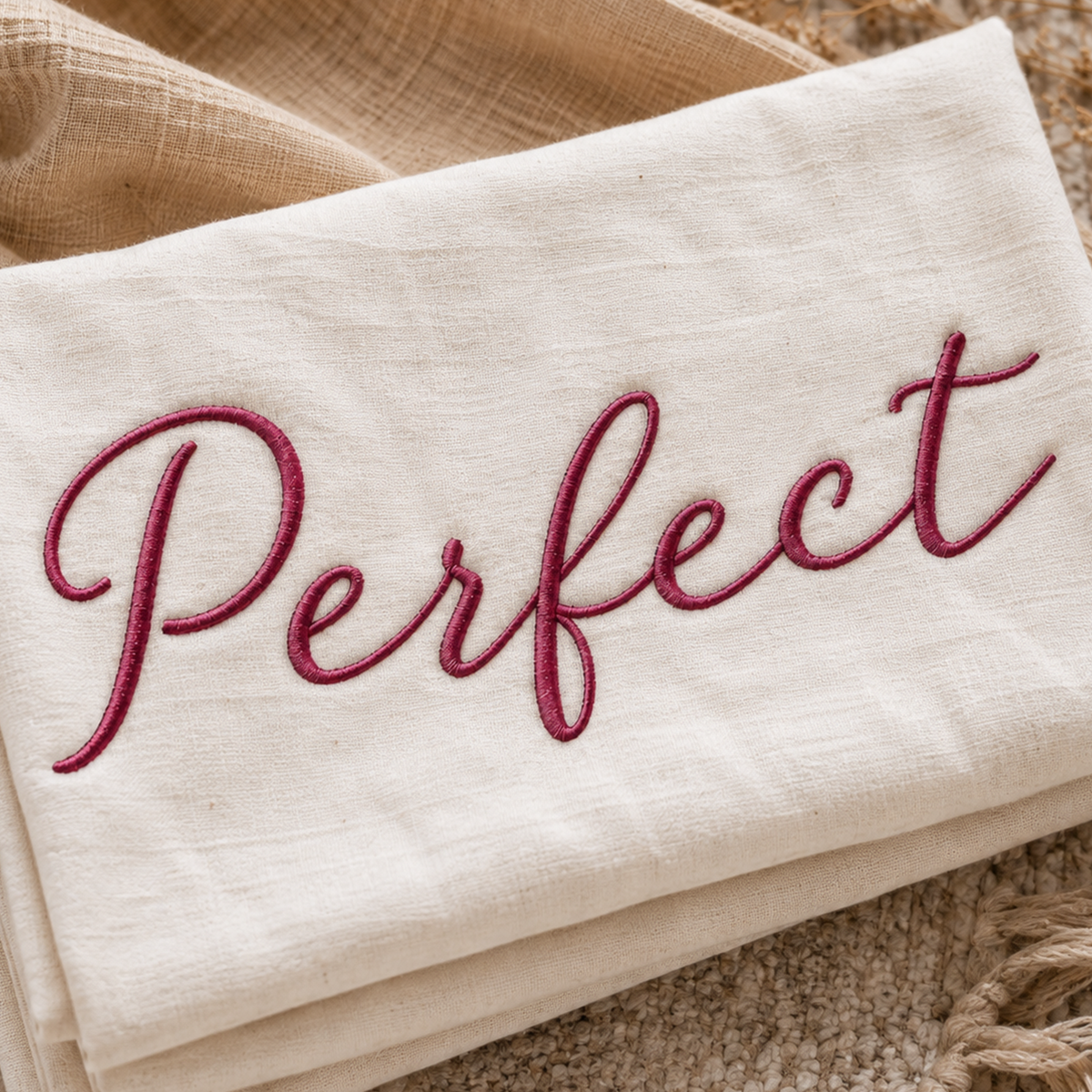 Perfect - Embroidery font