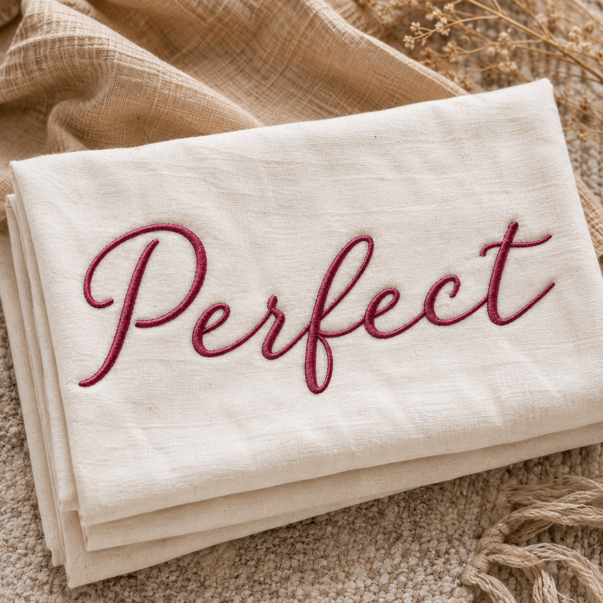 Perfect - Embroidery font