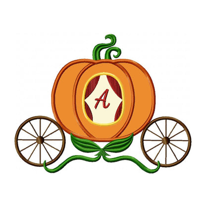 Pumpkin - Applique embroidery design