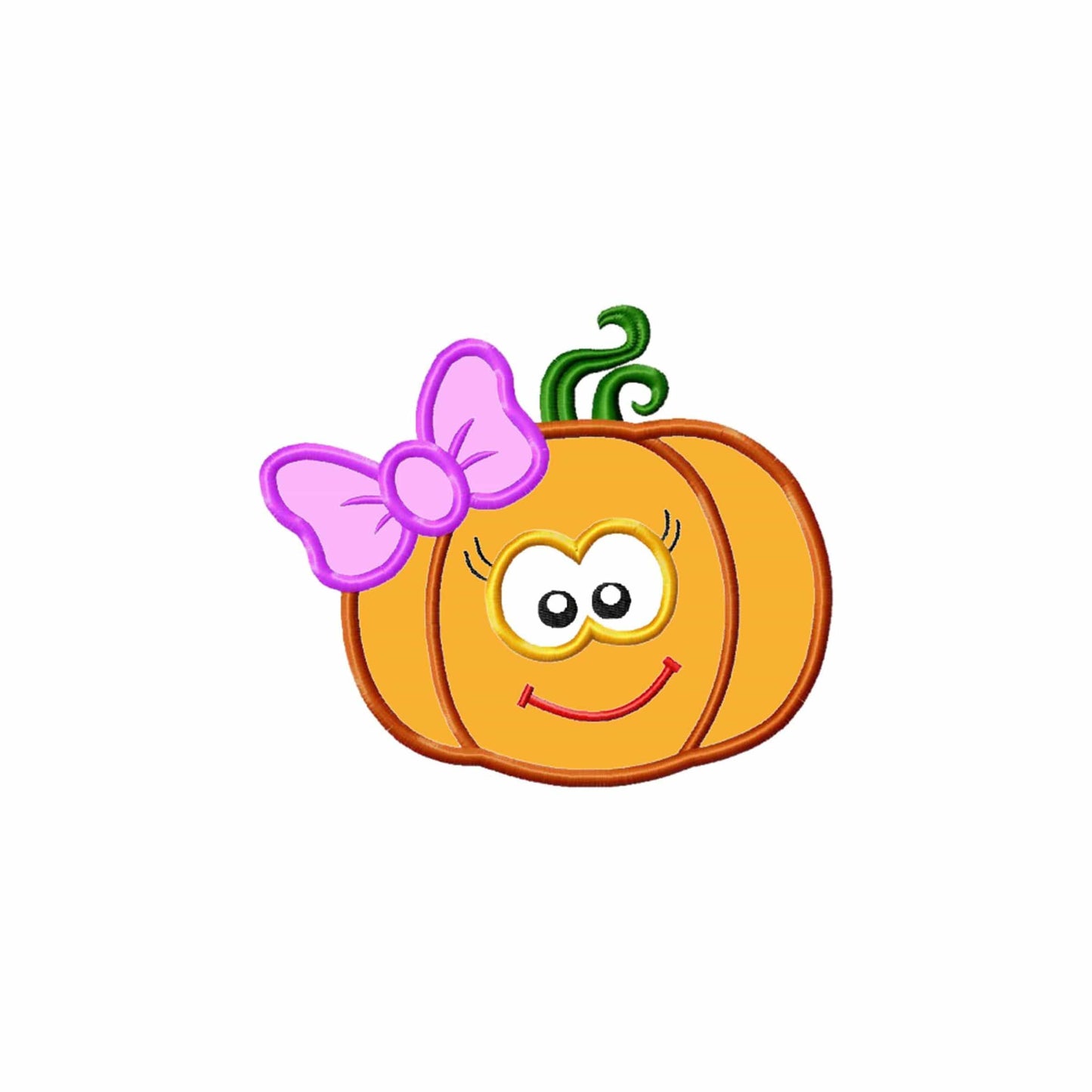 Pumpkin - Applique design