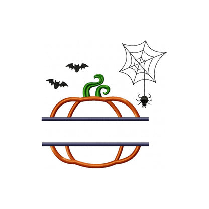 Pumpkin - Applique embroidery design