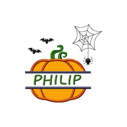 Pumpkin - Applique embroidery design