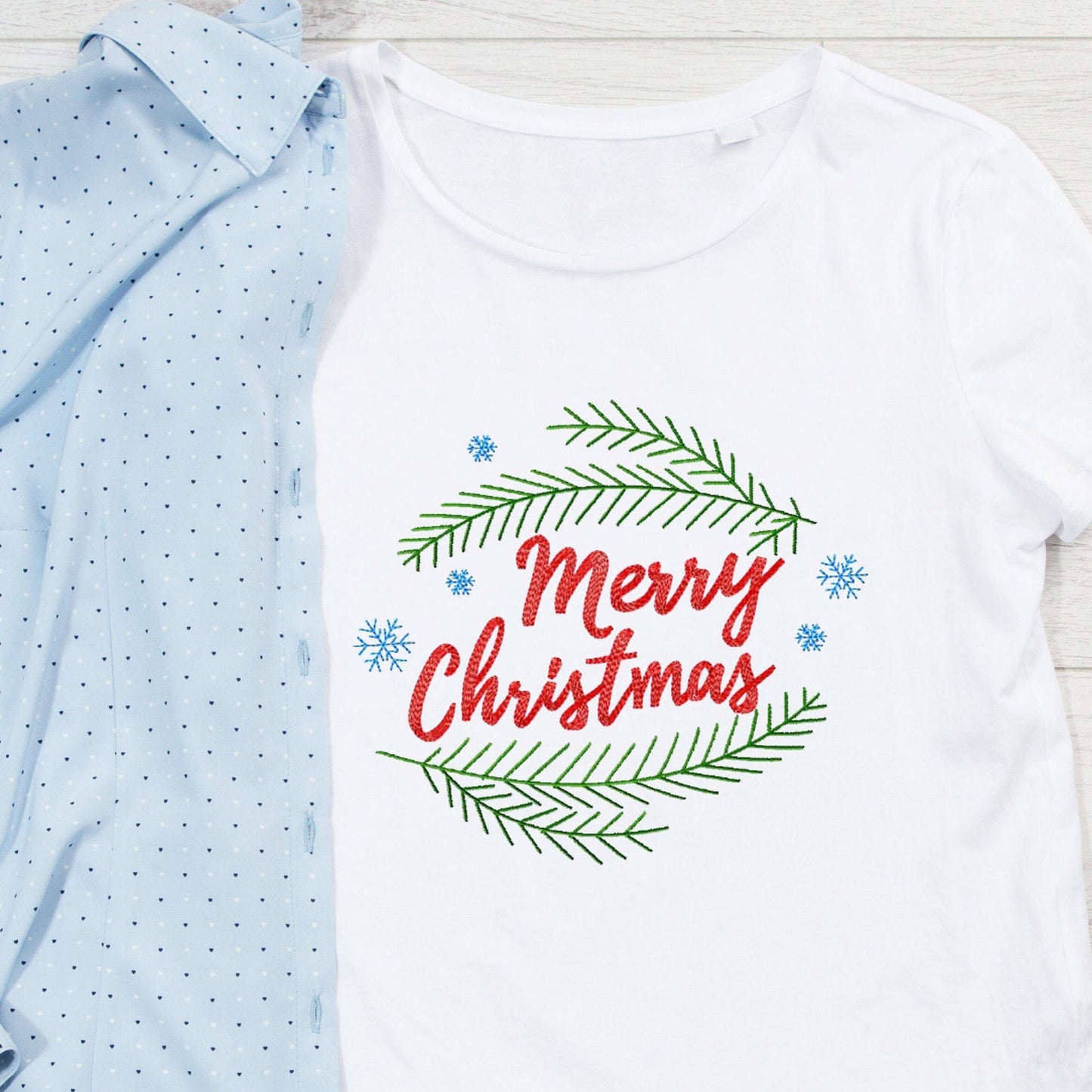 Merry Christmas - Embroidery design