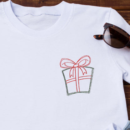 Present - Embroidery design