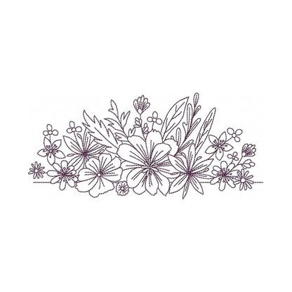 Flower - Embroidery design