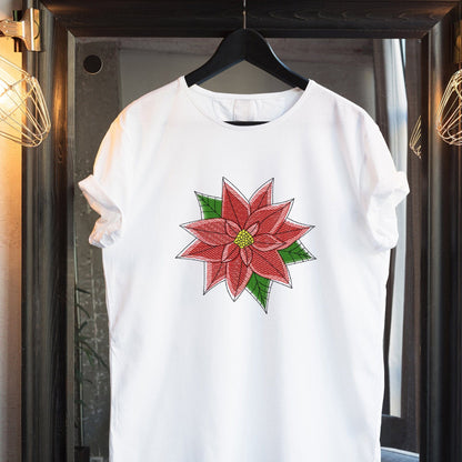 Poinsettia - Embroidery design